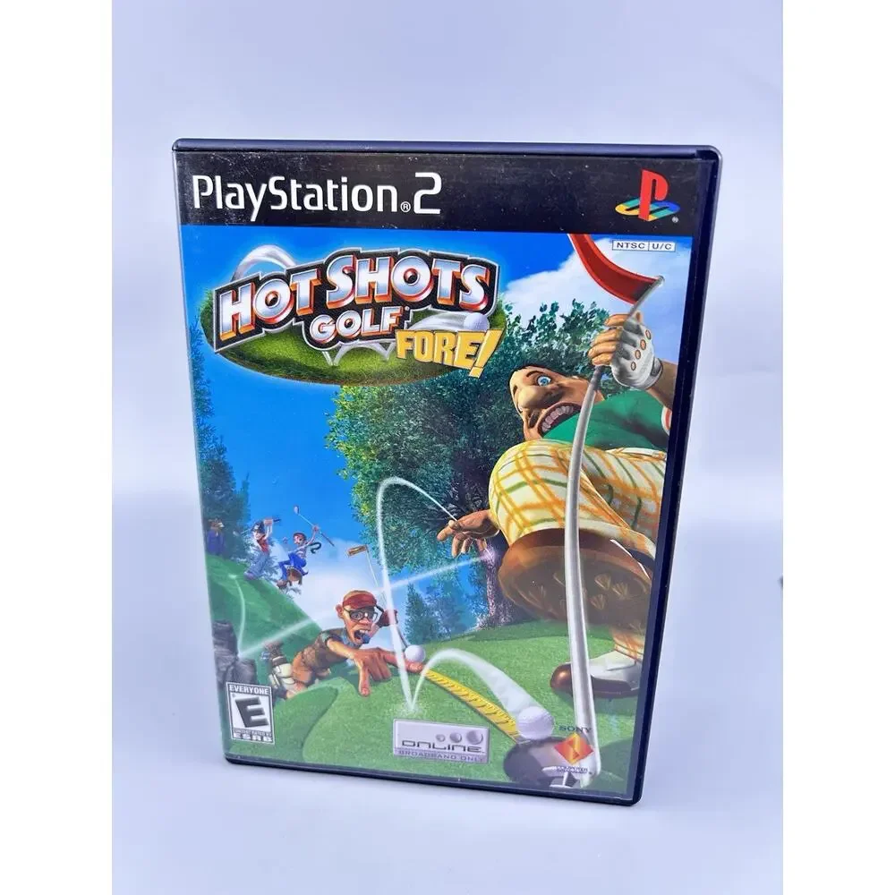 Hot Shots Golf FORE! COMPLETE Sony PlayStation 2 PS2 Video Game Black Label